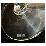 K - Set of 4 Riedel Crystal Balloon Wine Glasses, 9 Inch Tall
