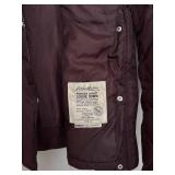 LR - Eddie Bauer Goose Down Jacket XLT Plum Quilted