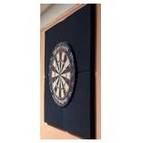 LLR - Harvard Sports Bristle Dartboard Set with Foam Backing and Dart Accessories