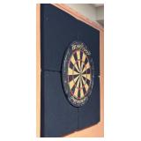 LLR - Harvard Sports Bristle Dartboard Set with Foam Backing and Dart Accessories