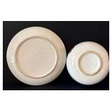 K - Set of 2 Vintage Farmer Boy and Girl Child