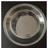 K - Set of 6 Pyrex Glass Pie Dishes Assorted Sizes up to 10 Inches