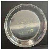 K - Set of 6 Pyrex Glass Pie Dishes Assorted Sizes up to 10 Inches