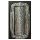 DR - Set of 3 Floral Glasses with 13.5 x 7 in. Rectangular Glass Platter