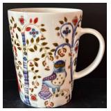 K - iittala Taika Porcelain Mug and Pier 1 Red Earthenware Bowl