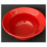 K - iittala Taika Porcelain Mug and Pier 1 Red Earthenware Bowl