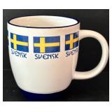 K - Set of 5 Nordic Theme Bergquist Imports Coffee Mugs