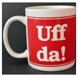 K - Set of 5 Nordic Theme Bergquist Imports Coffee Mugs