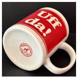 K - Set of 5 Nordic Theme Bergquist Imports Coffee Mugs