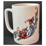 K - Set of 5 Nordic Theme Bergquist Imports Coffee Mugs