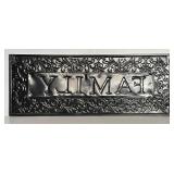 K - Decorative Metal Family Quote Sign with 5 Assorted Picture Frames