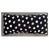 LR - Decor Collection with Pillows, Wooden Painted Fish, and New Pillow Covers