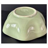 K - Assorted Serveware Lot: Furio Eden Fruit Platter, Simplydesignz Flower Platter, Chantal Red Hearts, GP Green Bowl