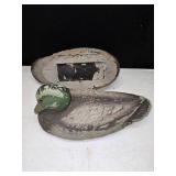 Two Vintage duck decoys