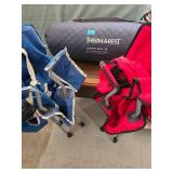 Camp chairs and a bedding mat