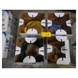 (4) Cat 5E Wire, Partial Rolls...