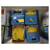 (4) Cat 5E Wire, Partial Rolls...