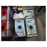 (4) Cat 6 Wire, Partial Rolls...