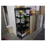 Poly Shelf, 36x18x71, No Contents...