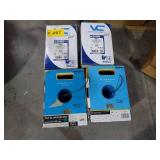 (4) Partial Rolls Cat 5E Wire...