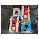(4) Partial Rolls RG6 Wire...
