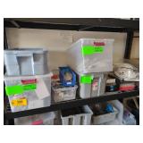 Contents of Shelf Including Trim Pl...