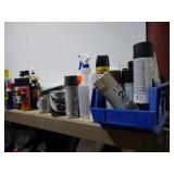 Contents of Shelf Including Poly bi...