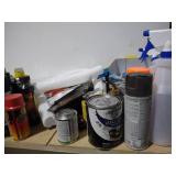 Contents of Shelf Including Poly bi...