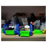 Contents of Shelf Including TV Hard...