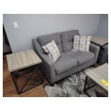 Sofa, Loveseat, Pillows, (2) End Ta...