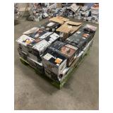 Massive Pallet of Brand Name Misc Faucets, Showers, Fixtures, Towel Bars, Bathroom Fans, Ceiling Fans, Lights, and More (Parts Only) (Great for eBay Sellers)