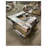 Massive Pallet of Brand Name Misc Faucets, Showers, Fixtures, Towel Bars, Bathroom Fans, Ceiling Fans, Lights, and More (Parts Only) (Great for eBay Sellers)