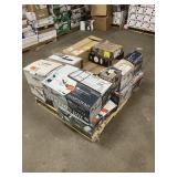 Massive Pallet of Brand Name Misc Faucets, Showers, Fixtures, Towel Bars, Bathroom Fans, Ceiling Fans, Lights, and More (Parts Only) (Great for eBay Sellers)
