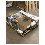Massive Pallet of Brand Name Misc Faucets, Showers, Fixtures, Towel Bars, Bathroom Fans, Ceiling Fans, Lights, and More (Parts Only) (Great for eBay Sellers)
