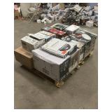 Massive Pallet of Brand Name Misc Faucets, Showers, Fixtures, Towel Bars, Bathroom Fans, Ceiling Fans, Lights, and More (Parts Only) (Great for eBay Sellers)