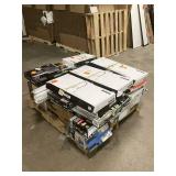 Massive Pallet of Brand Name Misc Faucets, Showers, Fixtures, Towel Bars, Bathroom Fans, Ceiling Fans, Lights, and More (Parts Only) (Great for eBay Sellers)