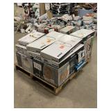 Massive Pallet of Brand Name Misc Faucets, Showers, Fixtures, Towel Bars, Bathroom Fans, Ceiling Fans, Lights, and More (Parts Only) (Great for eBay Sellers)