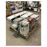 Massive Pallet of Brand Name Misc Faucets, Showers, Fixtures, Towel Bars, Bathroom Fans, Ceiling Fans, Lights, and More (Parts Only) (Great for eBay Sellers)