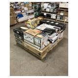 Massive Pallet of Brand Name Misc Faucets, Showers, Fixtures, Towel Bars, Bathroom Fans, Ceiling Fans, Lights, and More (Parts Only) (Great for eBay Sellers)