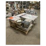Massive Pallet of Brand Name Misc Faucets, Showers, Fixtures, Towel Bars, Bathroom Fans, Ceiling Fans, Lights, and More (Parts Only) (Great for eBay Sellers)