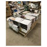Massive Pallet of Brand Name Misc Faucets, Showers, Fixtures, Towel Bars, Bathroom Fans, Ceiling Fans, Lights, and More (Parts Only) (Great for eBay Sellers)