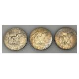 1972 Plain No Mint Mark Eisenhower One Dollar Coins