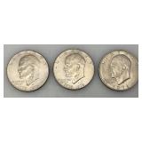 Misc. Eisenhower One Dollar Coins