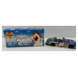 Misc. NASCAR 1:24 Scale Die Cast Stock Cars Kevin Harvick & Dale Jr. in Original Boxes