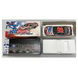 Misc. NASCAR 1:24 Scale Die Cast Stock Cars Kevin Harvick & Dale Jr. in Original Boxes