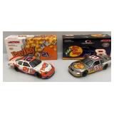 Misc. NASCAR 1:24 Scale Die Cast Stock Cars Kevin Harvick & Martin Truex Jr. in Original Boxes