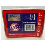 Misc. NASCAR 1:24 Scale Die Cast Stock Cars Kevin Harvick Clear Stock Car & Dale Jr. Born On Date 17 Feb. 2005 in Original Boxes