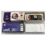 Misc. NASCAR 1:24 Scale Die Cast Stock Cars Kevin Harvick & Dale Jr. Clear Stock Car in Original Boxes