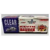 Misc. NASCAR 1:24 Scale Die Cast Stock Cars Kevin Harvick Clear Stock Car & Dale Jr. Born On Date 17 Feb. 2005 in Original Boxes