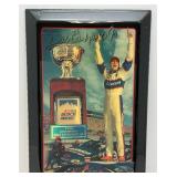 Vintage Limited Edition of 2148/ 5,000 11" x 23" Jebco NASCAR Busch Series "DALE EARNHARDT JR." Epoxy Clock